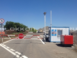 Контрольно-пропускной пункт (КПП) для строй объекта Аэропорт Южный в Горняцком